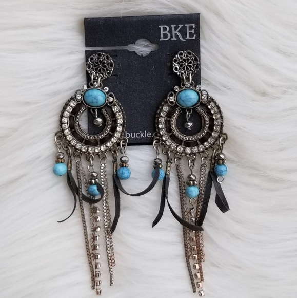 Buckle Jewelry - {Buckle} Boho Fringe Earrings
